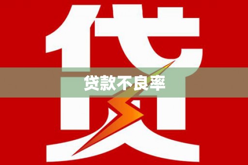 广水贷款不良率