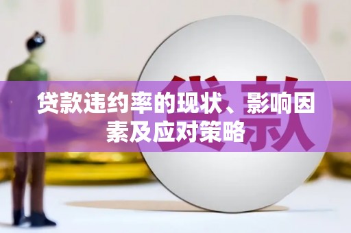 中卫贷款违约率的现状、影响因素及应对策略