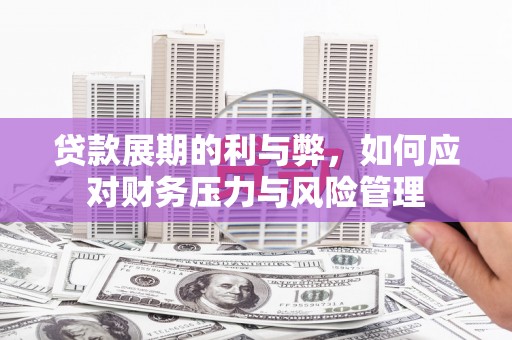 学甲贷款展期的利与弊，如何应对财务压力与风险管理