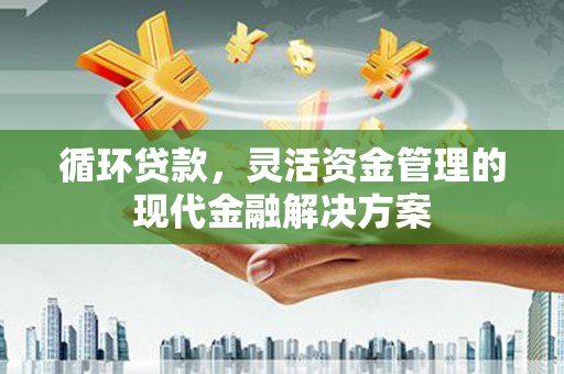 崇明循环贷款，灵活资金管理的现代金融解决方案
