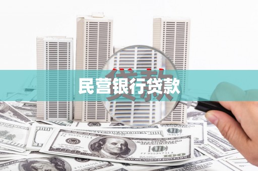 澧县民营银行贷款