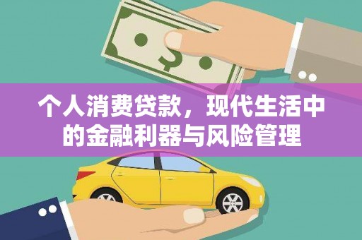 怀来个人消费贷款，现代生活中的金融利器与风险管理