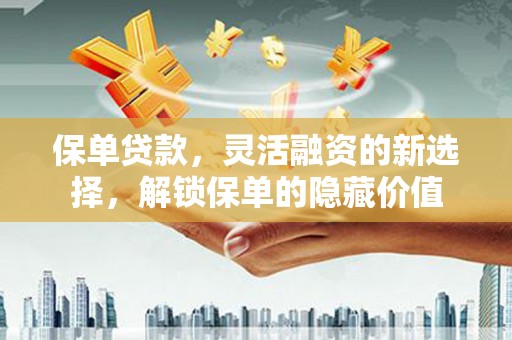 宝鸡保单贷款，灵活融资的新选择，解锁保单的隐藏价值