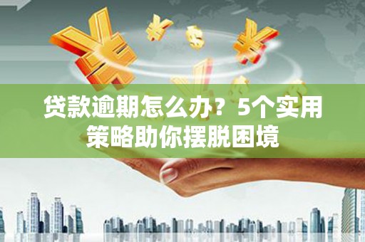 赫山贷款逾期怎么办？5个实用策略助你摆脱困境