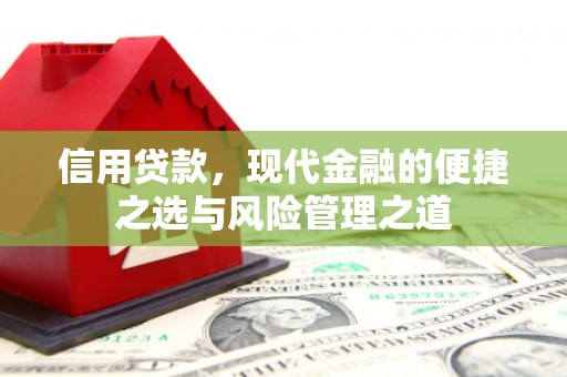 曲沃信用贷款，现代金融的便捷之选与风险管理之道