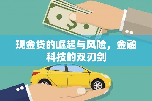 临渭现金贷的崛起与风险，金融科技的双刃剑
