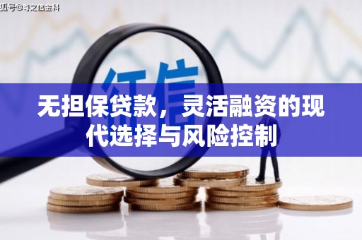 措勤无担保贷款，灵活融资的现代选择与风险控制