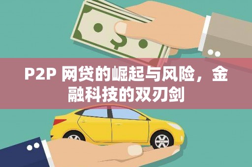 那玛夏P2P 网贷的崛起与风险，金融科技的双刃剑