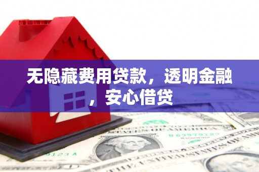 呈贡无隐藏费用贷款，透明金融，安心借贷
