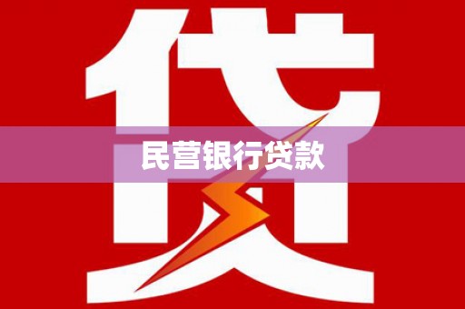 洋县民营银行贷款
