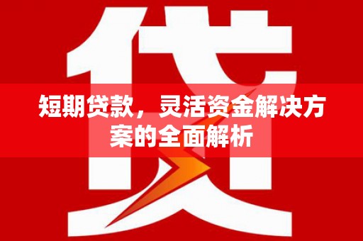 察隅短期贷款，灵活资金解决方案的全面解析