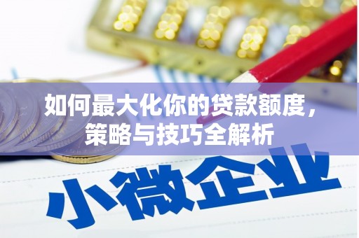 碧江如何最大化你的贷款额度，策略与技巧全解析