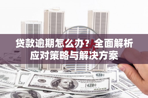 贡寮贷款逾期怎么办？全面解析应对策略与解决方案