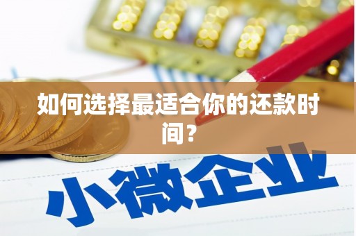 保税港区如何选择最适合你的还款时间？